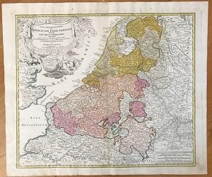 Tabula generalis totius Belgii Provinciae XVII infer Germaniae olim sub S.R.I. circuio Burgundiae.