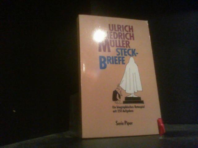 Steckbriefe - Müller, Ulrich Fr.