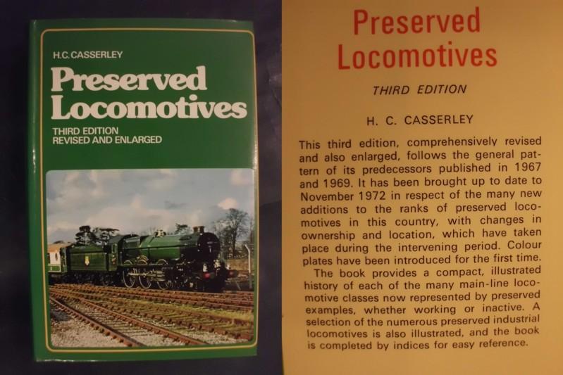 Preserved Locomotives - Third Edition - Casserley, H.C.