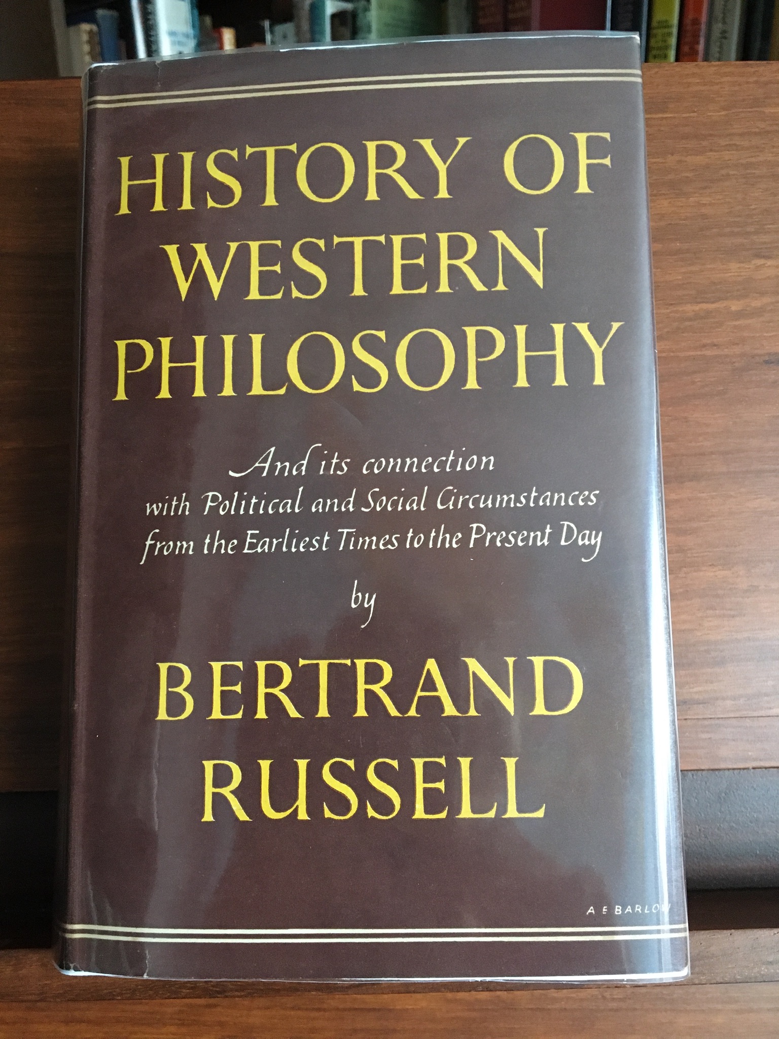 History Of Western Philosophy Bertrand Russell | Barnebys
