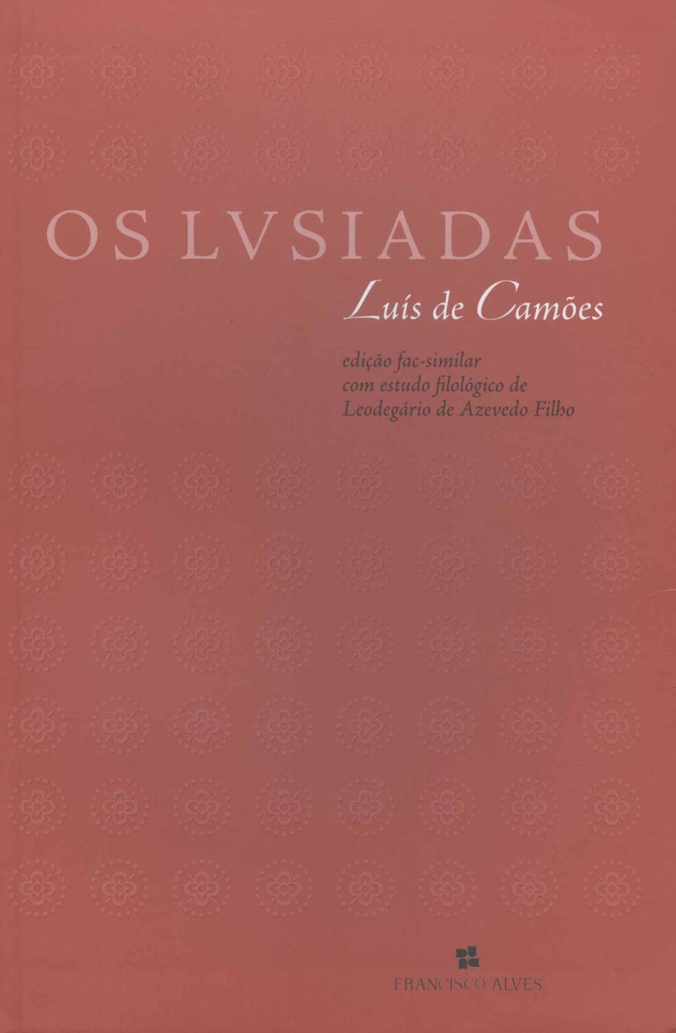 Os lusíadas de Luís de Camões. - Camões, Luís de