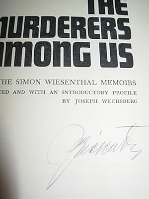 The Murderers Among Us The Simon Wiesenthal Memoirs