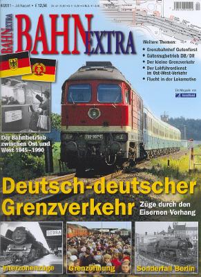 Deutsch-deutscher Grenzverkehr. Züge durch den Eisernen Vorhang. Der Bahnbetrieb zwischen Ost und...