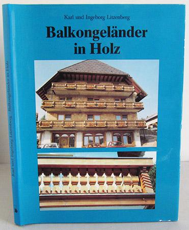 Balkongeländer in Holz