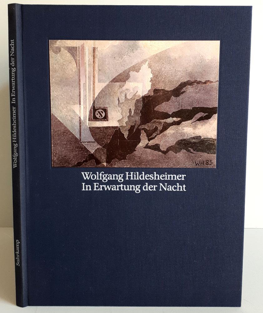In Erwartung der Nacht - numeriert und signiert mit 32 Collagen in Originalformat - Hildesheimer, Wolfgang