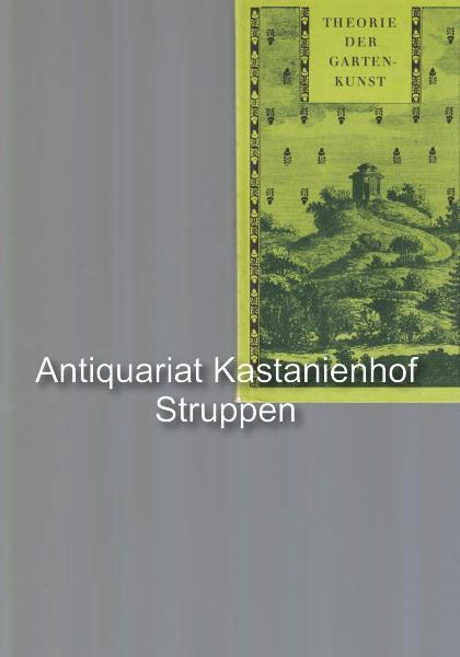 theorie der gartenkunst von hirschfeld ZVAB