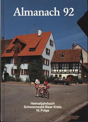 Almanach 92 Schwarzwald-Baar-Kreis,Heimatjahrbuch 16. Folge