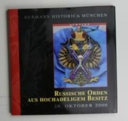 Russische Orden aus hochadeligem Besitz,Auktion, 20. Oktober 2000