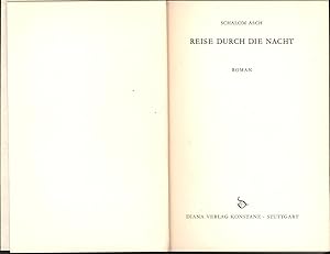 Reise durch die Nacht,Roman, Deutsch von Arnold Hoffmann, deutsche Erstausgabe