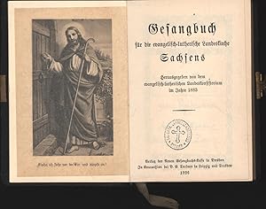 Gesangbuch für die evangelisch-lutherische Landeskirche Sachsens.,Herausgegeben von dem evangelis...