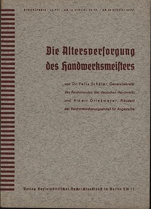 Die Altersversorgung des Handwerksmeisters