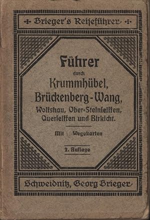 Führer durch die Kurorte und Sommerfrischen,Krummhübel, Brückenberg-Wang, Wolfshau, Ober-Steinsei...