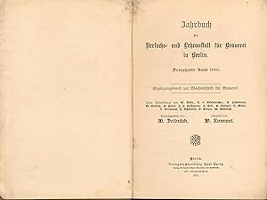 Jahrbuch der Versuchs- und Lehranstalt für Brauerei in Berlin.,Sechszehnter 13. Band. Ergänzungsb...