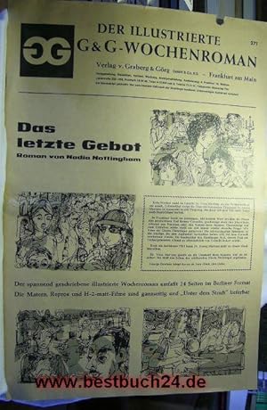 der illustrierte Wochenroman. Das letzte Gebot Nr.271