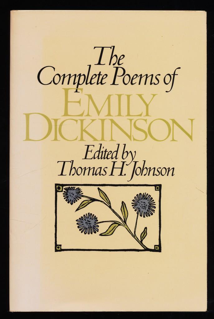 the complete poems of emily dickinson book the complete poems of emily dickinson book