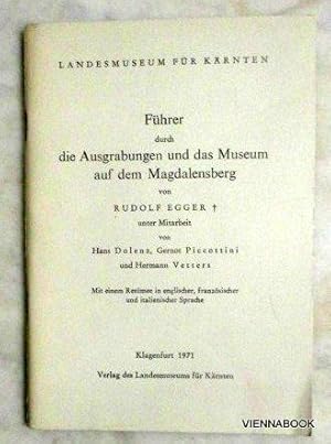 Führer durch die Ausgrabungen auf dem Magdalensberg.