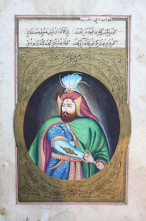 Murad IV (1612-1640) Portrait Sultan Ottoman Empire Osmanisches Reich Türkei Turkey Orient Arabic...