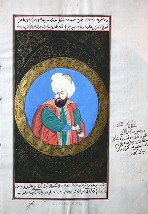 Osman I Osman Gazi Othman (1254/55-1323/24) Portrait Sultan Ottoman Empire Osmanisches Reich Türk...