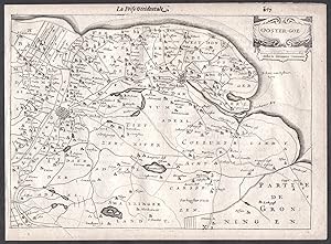 "Ooster-Goe" - Dokkum Leeuwarden Niederlande Colom Holland Nederland map carte