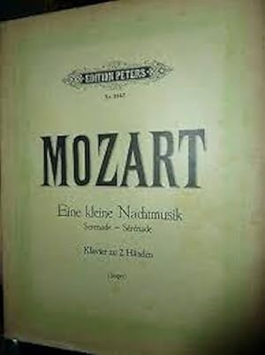 Mozart: Eine Kleine Nachtmusik. Partitions pour Piano