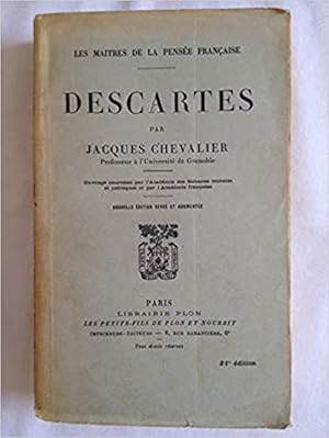 Descartes. nouvelle édition revue et augmentée.