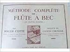 Méthode complète de flûte à bec