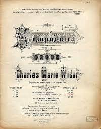 [(Symphony No. 6 in G Minor, Op. 42: Sheet)] [Author: Charles-Marie Widor] published on (March, 2...