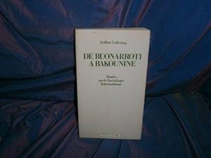 De Buonarroti à Bakounine