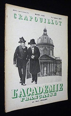 Le Crapouillot (mars 1939) : L'Académie française