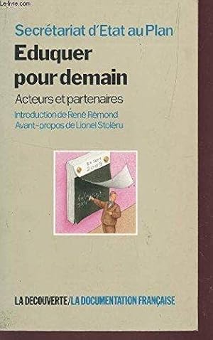 Eduquer pour demain : Acteurs et partenaires