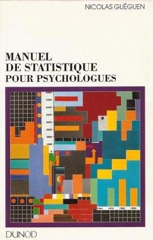 Manuel de statistique pour psychologues