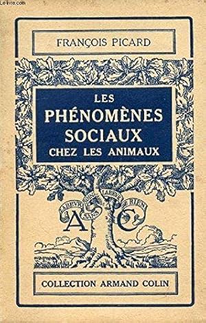 Les phenomenes sociaux chez les animaux.