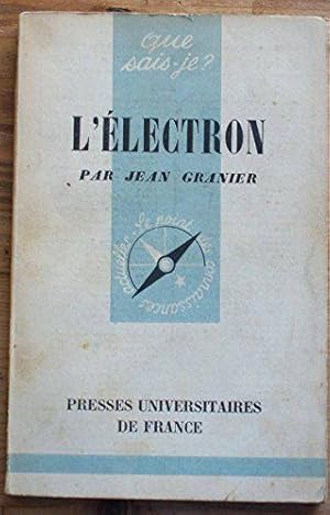 Que sais-je ? n° 175 - L'électron