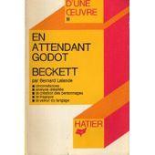 Profil d'une oeuvre : En attendant Godot, Beckett : analyse critique de Samuel Beckett ,Bernard L...