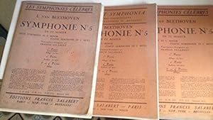 Symphonie N°5 en UT mineur, L.VAN BEETHOVEN fifth symphonie in C minor, Fünfte symphonie in C mol...
