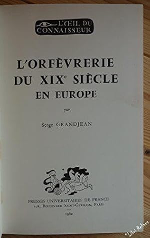 L'orf_vrerie du XIXe si_cle en Europe.