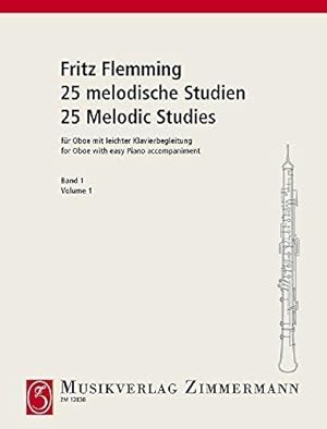 melodische Studien 1: für Oboe mit leichter Klavierbegleitung