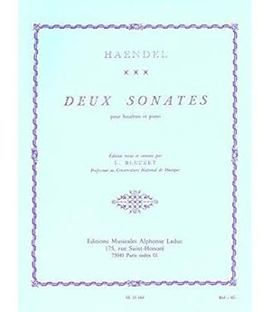 2 SONATES HAUTBOIS ET PIANO