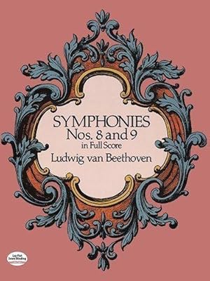 Symphonies Nos. 8 and 9 in Full Score (Dover Music Scores) by Beethoven, Ludwig van, Music Scores...