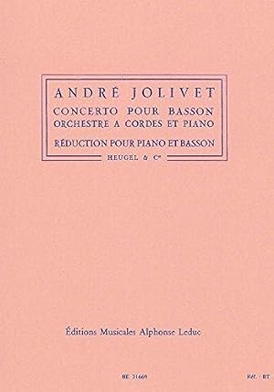 Andre Jolivet - Concerto pour Basson, Orchestre a Cordes et Piano (Version pour Piano et Basson)