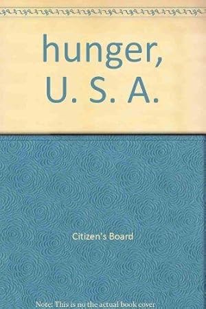 hunger, U. S. A.