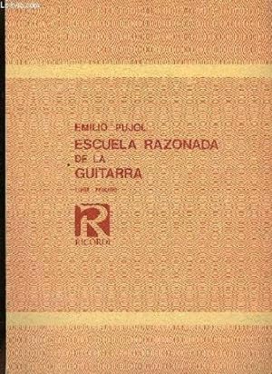 Escuela razonada de la guitarra/libro tercero edicion bilingüe castellano y frances (en français ...