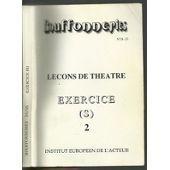 Bouffonneries n_24 - 25 : Le_ons de Th__tre, Exercice (s) 2