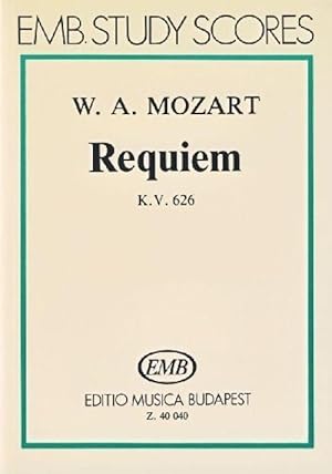 Mozart : Requiem, K. V. 626 [Broch_] by MOZART W A; Darvas Gabor; X Sussmayr