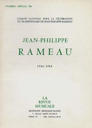 La Revue Musicale - Jean-Philippe Rameau (1764 - 1964) Num_ro Sp_cial de la C.