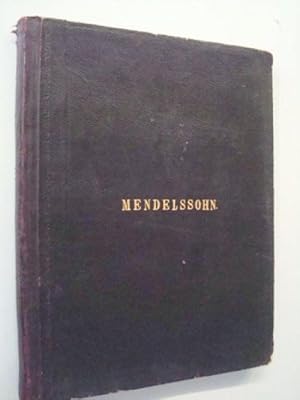 Felix Mendelssohn Bartholdy's Sammtliche Werke. Lieder ohne Worte fur Pianofo.