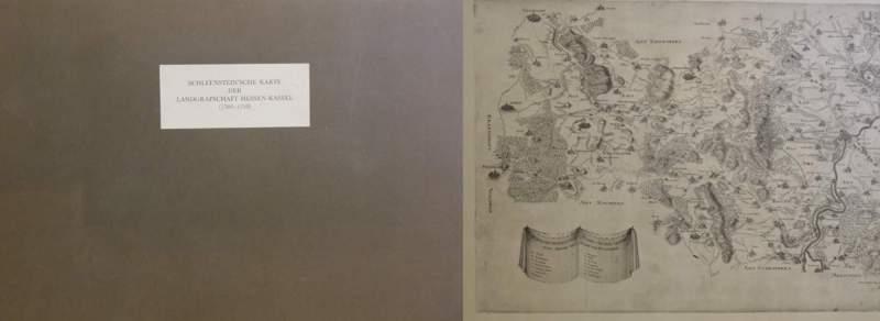 Schleensteinsche Karte der Landgrafschaft Hessen-Kassel (1705-1710).