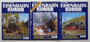 EISENBAHNKURIER - VORBILD UND MODELL - 1992 /1993 - 24 HEFTE: Zwei komplette Jahrgänge, jeweils m...