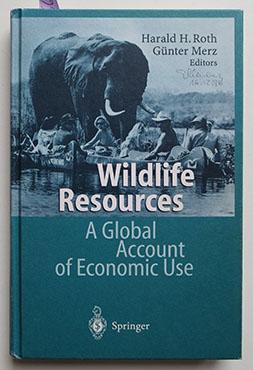 WILDLIFE RESOURCES - EIGENHÄNDIGE WIDMUNG