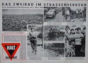 PLAKAT: DAS ZWEIRAD IM STRASSENVERKEHR - 1960